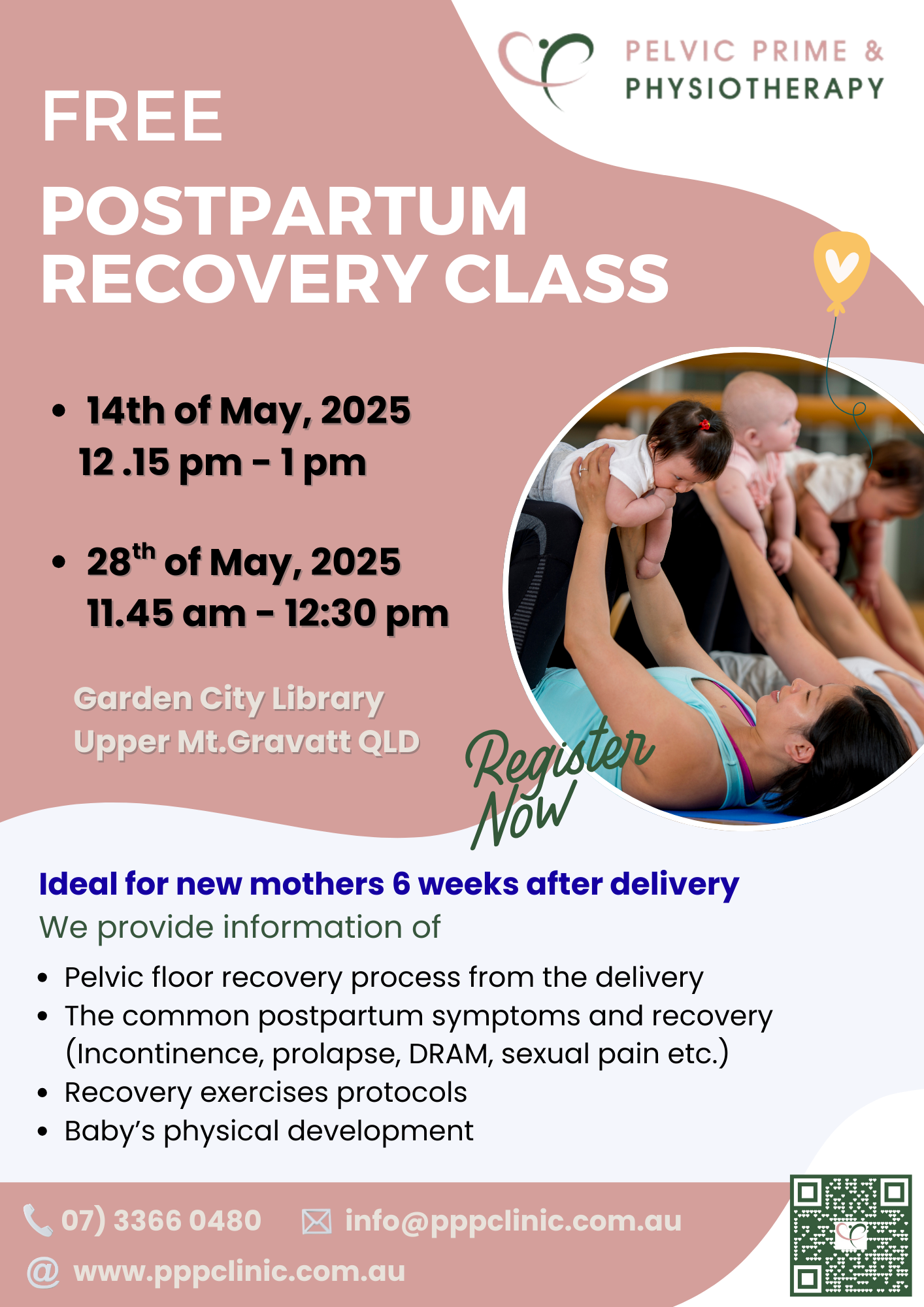 Free Consultation Session for First time Mums ! (May 2025)